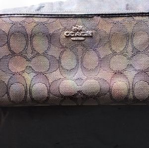 COACH Women's Accordian Wallet Pre-owned